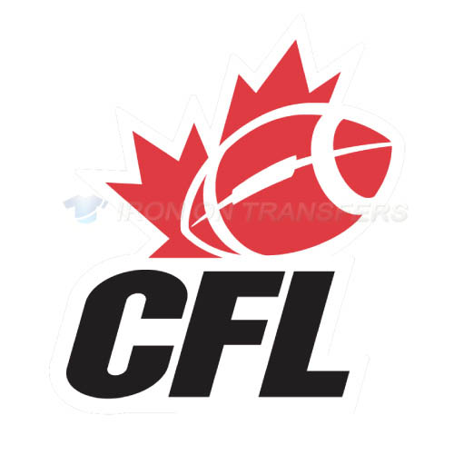 Canadian Football League Iron-on Stickers (Heat Transfers)NO.7645